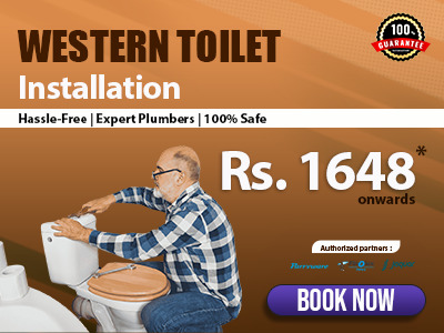 Professional Western toilet installation service in Chennai