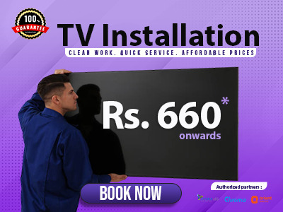 Professional TV installation service in Chennai